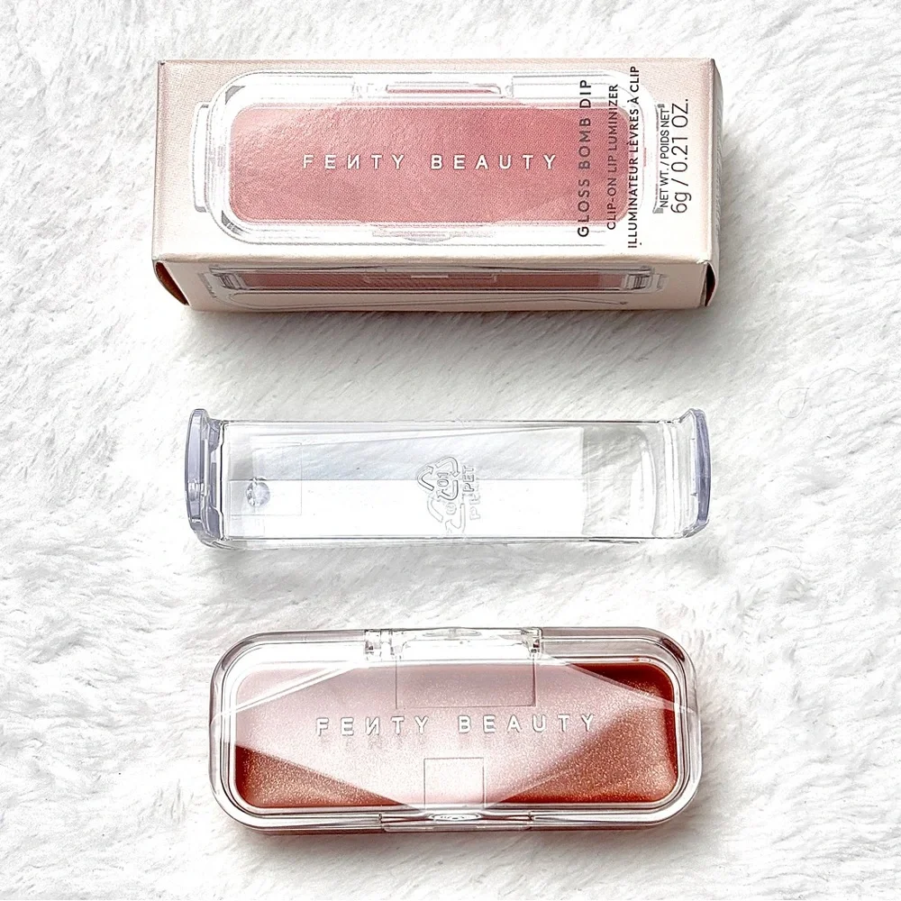 Fenty Beauty Gloss Bomb Dip Clip-On Lip Luminizer in Fenty Glow New